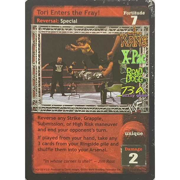 Tori Enters the Fray! MP