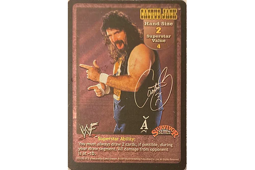 Cactus Jack Superstar Card HP