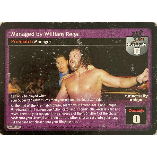 Managed by William Regal HP