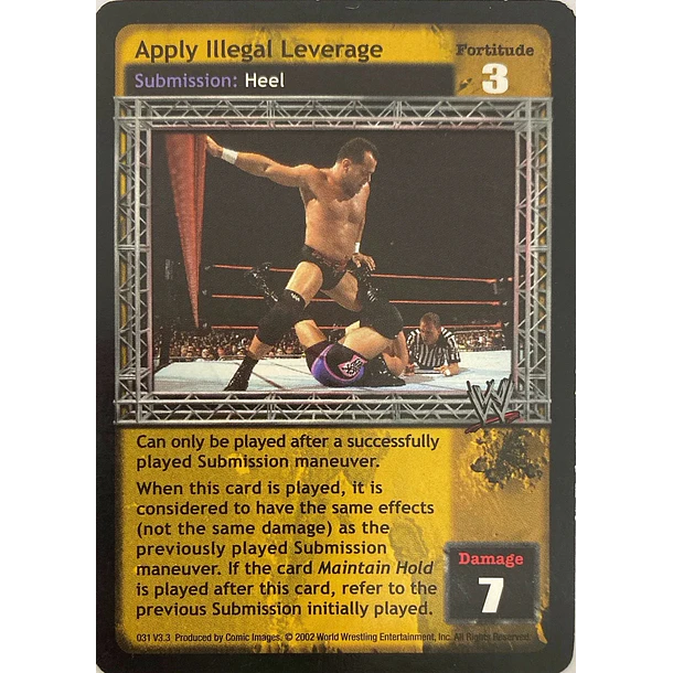 Apply Illegal Leverage - Ruthless Aggression