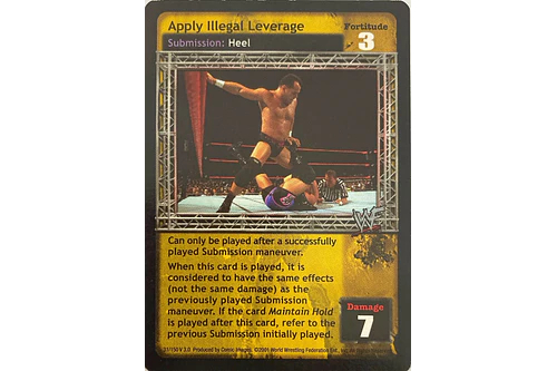 Apply Illegal Leverage - Backlash