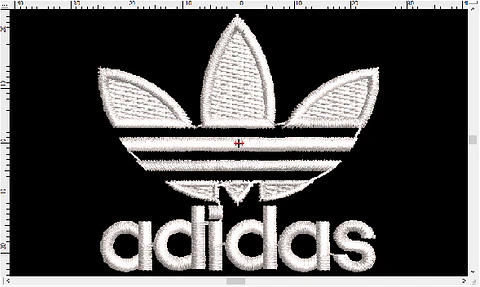 ADIDAS Logo y letras