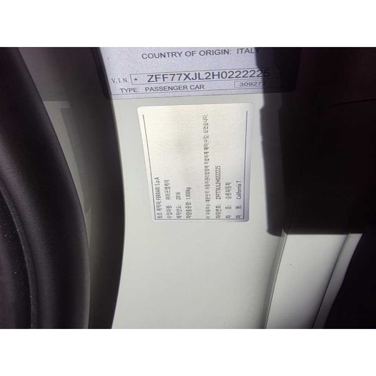 FERRARI CALIFORNIA T 3.9 V8 8