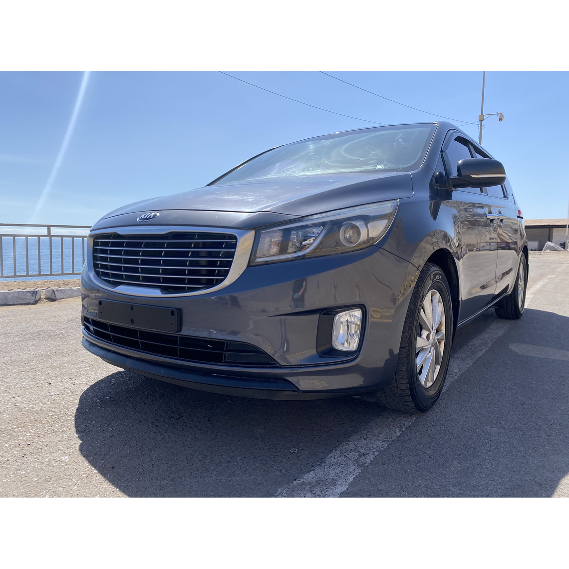 KIA CARNIVAL 2015 GRIS 2WD 1