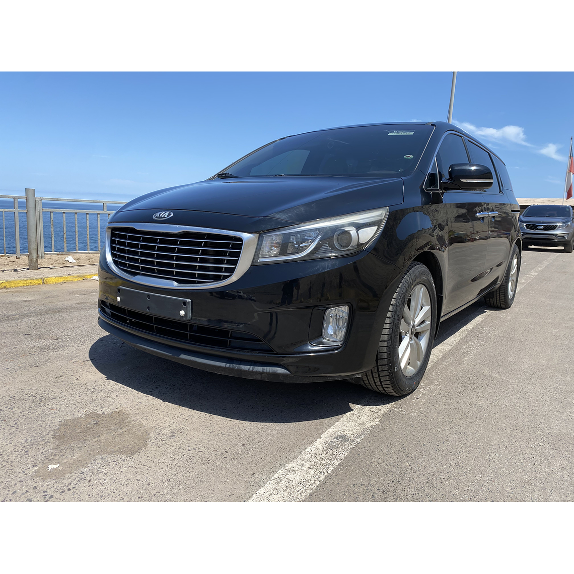 KIA CARNIVAL 2015 GRIS 2WD 1