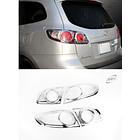 FOCOS TRASEROS CROMADOS SANTA FE CM 2006 - 2012 1