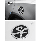 TAPA COMBUSTIBLE CROMADA SANTA FE DM 2013 - 2018  1