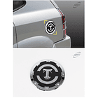 TAPA COMBUSTIBLE CROMADA TUCSON 2004 - 2009  1