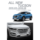 GRILLA / MASCARILLA CROMADA ALL NEW TUCSON 2016 - 2020 1