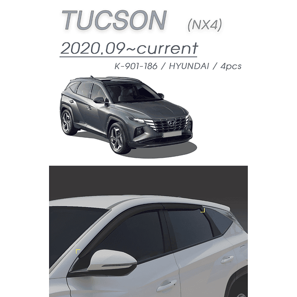 BOTA AGUA NEGRO NEW TUCSON NX4 - 2021 - 2023 1