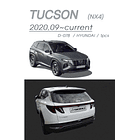 PORTALÓN CROMADO NEW TUCSON NX4 - 2021 - 2023 1