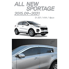 BOTA AGUA CROMADA  ALL NEW SPORTAGE  2016 - 2020 1