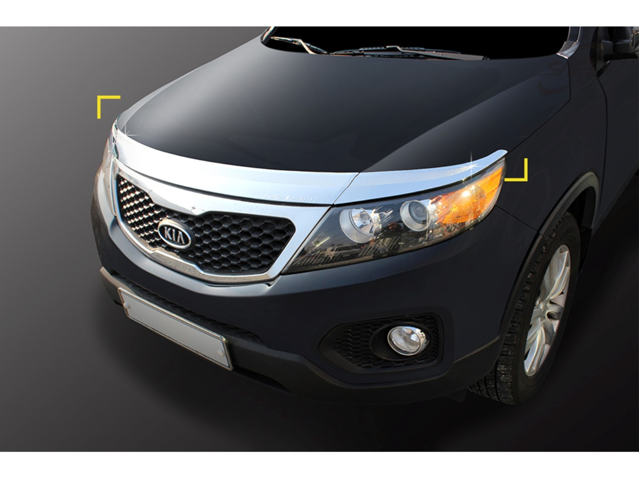 DEFLECTOR CROMADO SORENTO  2010 -2014 