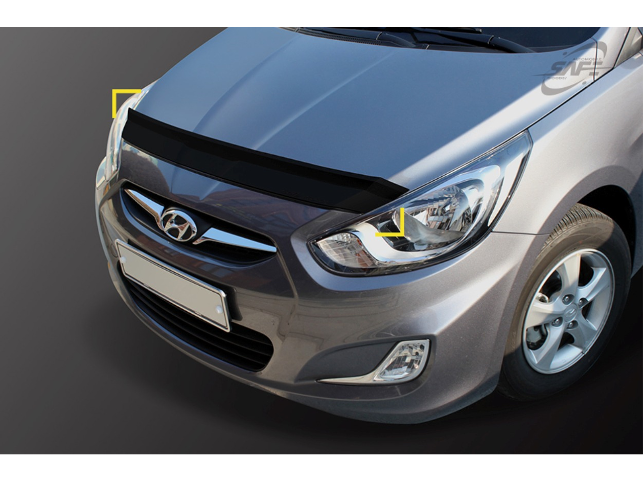 DEFLECTOR NEGRO ACCENT RB 2011 - 2021 