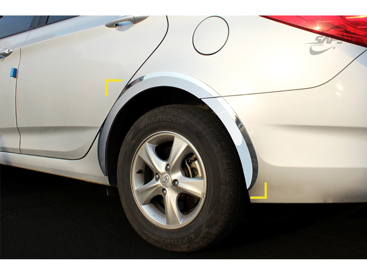 RUEDA CROMADA ACCENT RB 2011 - 2021 