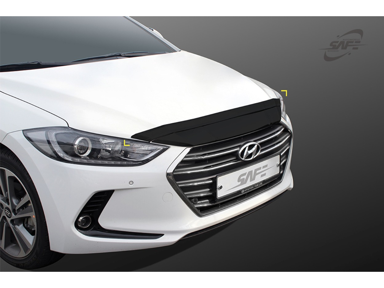  DEFLECTOR NEGRO  AVANTE AD 2016 - 2019 