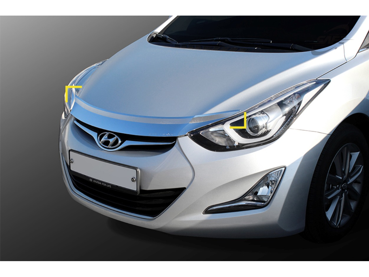 DEFLECTOR CROMADO  AVANTE MD  2012 - 2015 