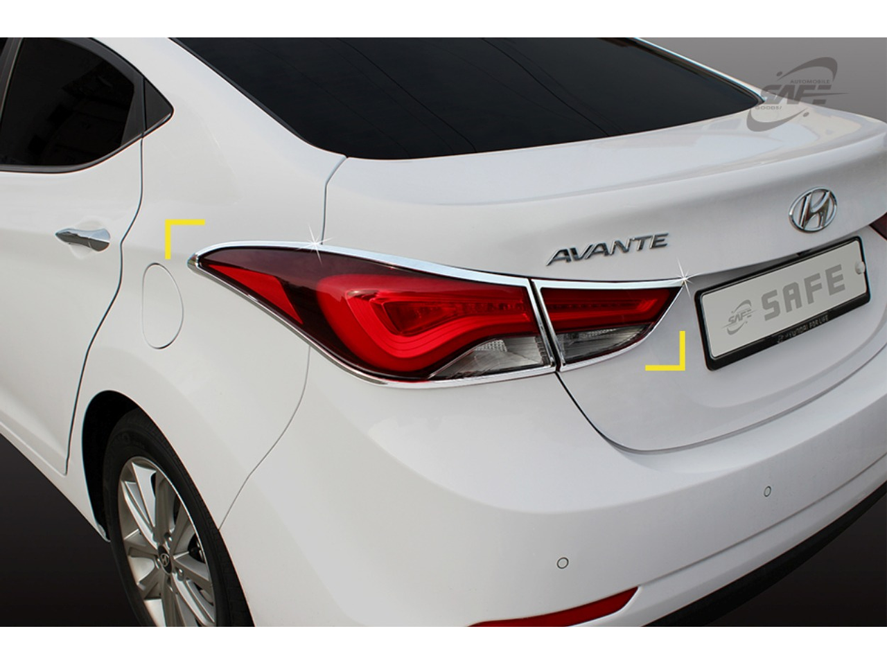 FOCO TRASERO CROMADO   AVANTE MD  2012 - 2015  