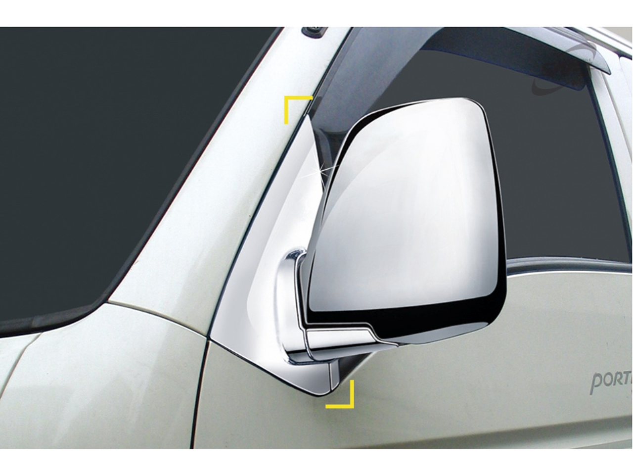 ESPEJO AUTOMATICO CROMADO PORTER II 