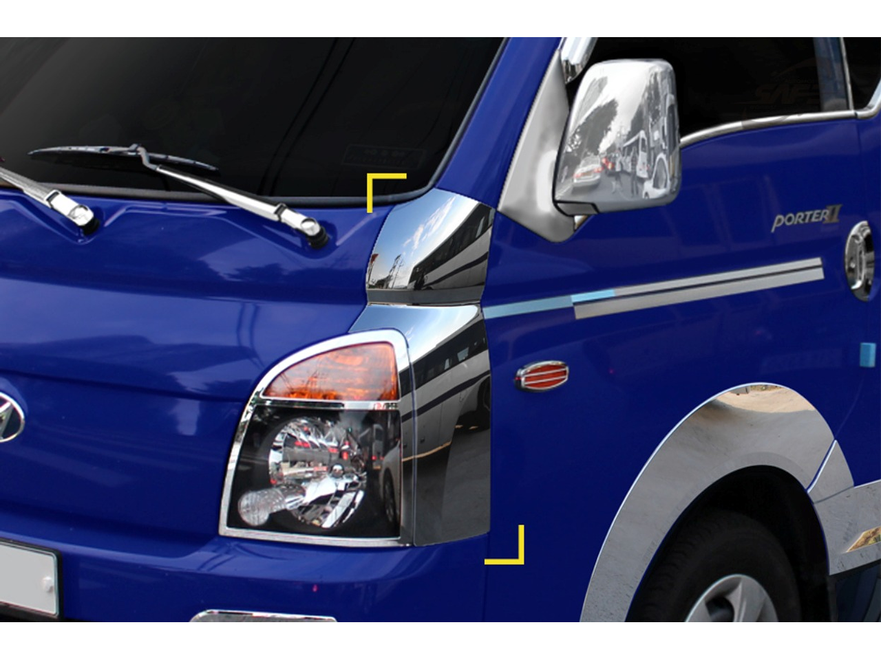 ESQUINERO  CROMADO PORTER II 