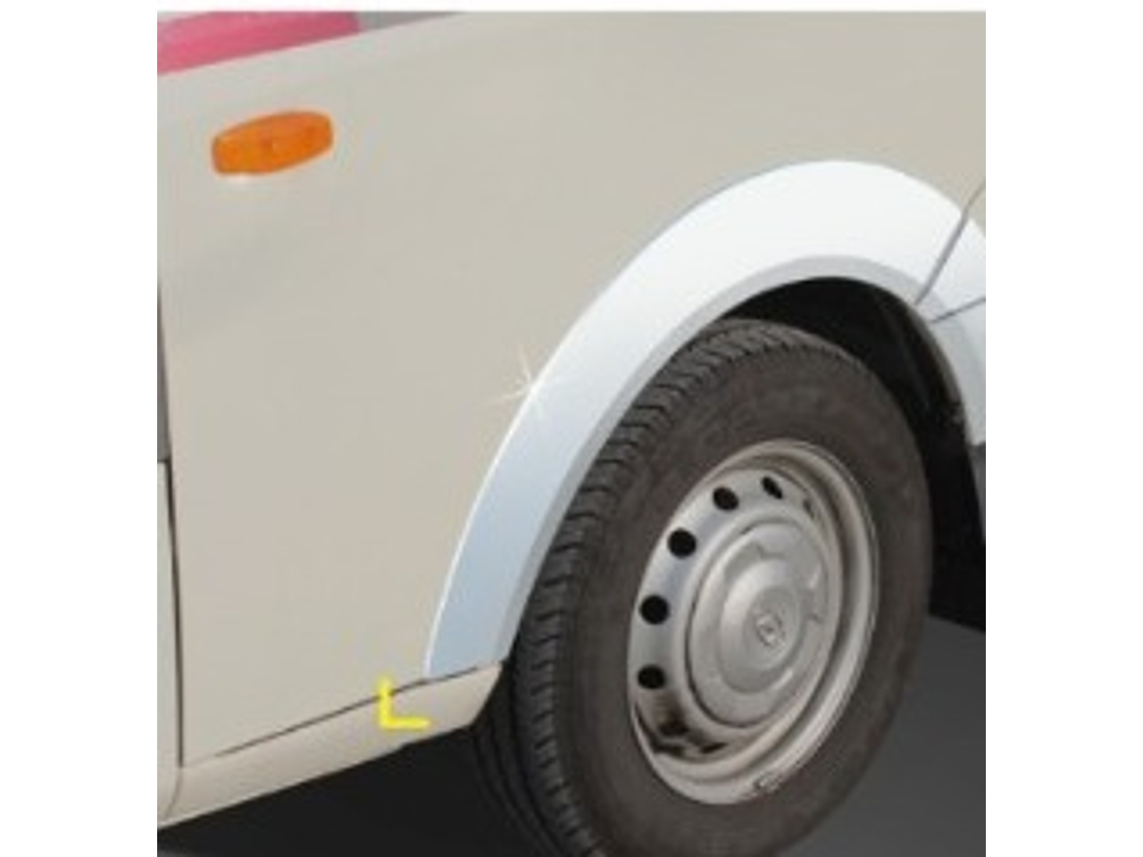 RUEDA CROMADA PORTER II 