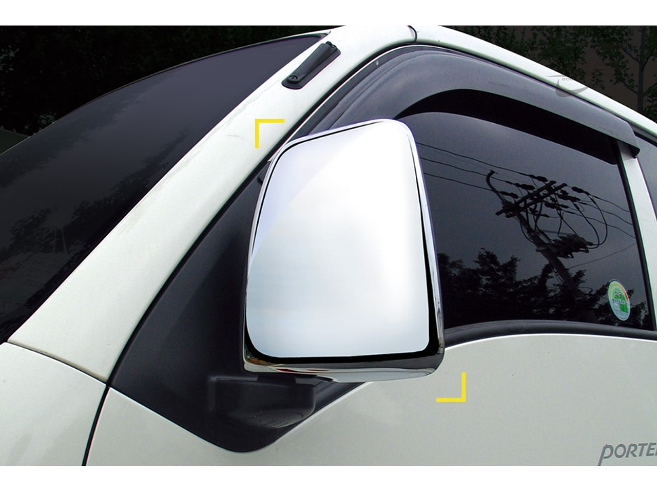 ESPEJO MECANICO CROMADO  PORTER II 