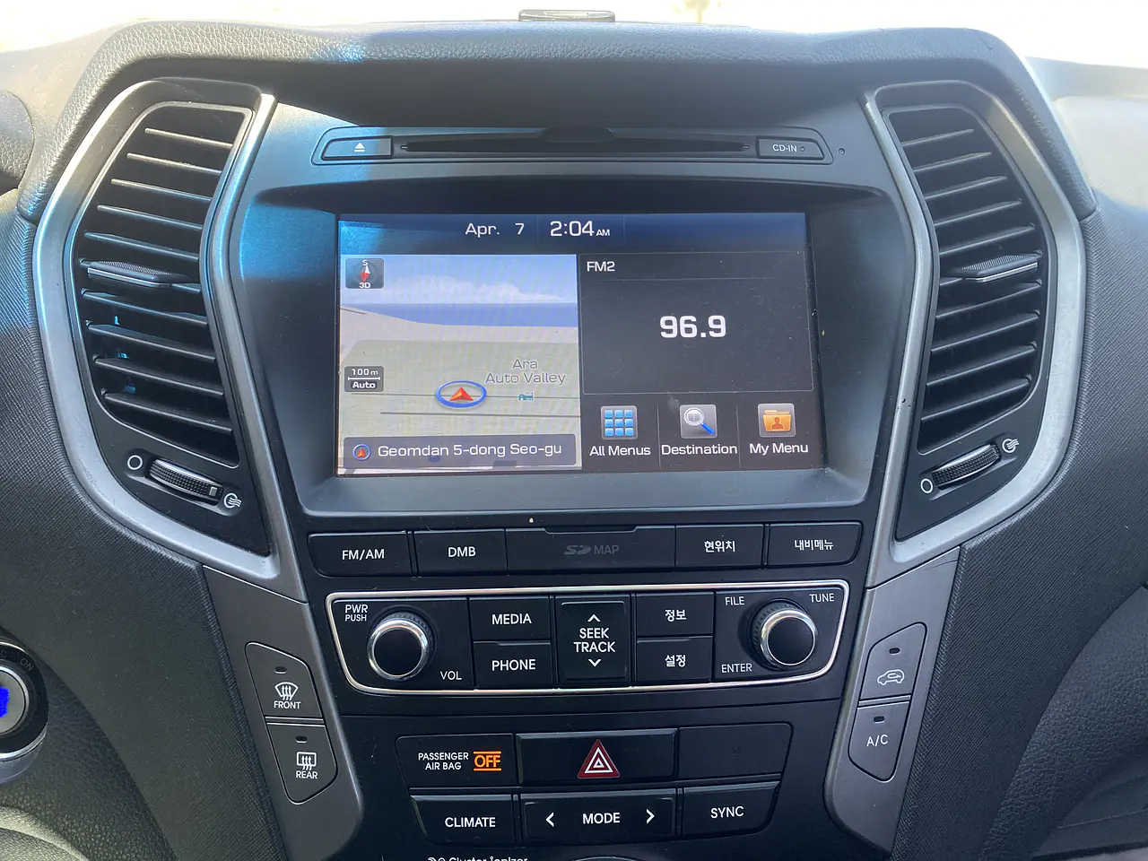 HYUNDAI SANTA FE 2018 / CAMARA R / DIESEL 2.0 / 2WD 17