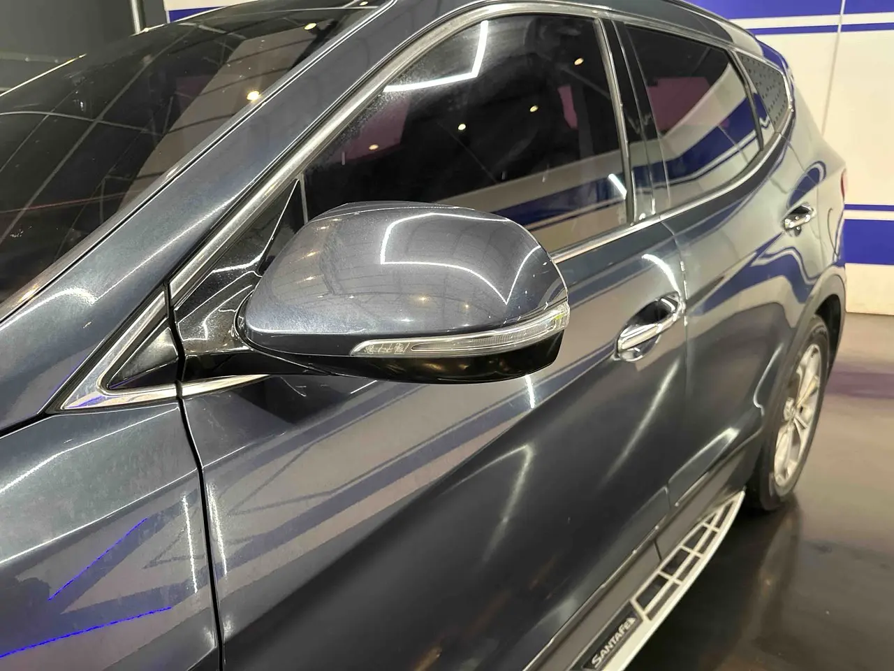 HYUNDAI SANTAFE DM 2015 / 7PASAJEROS / SUNROOF / CAMARA R / DIESEL / 2WD 9