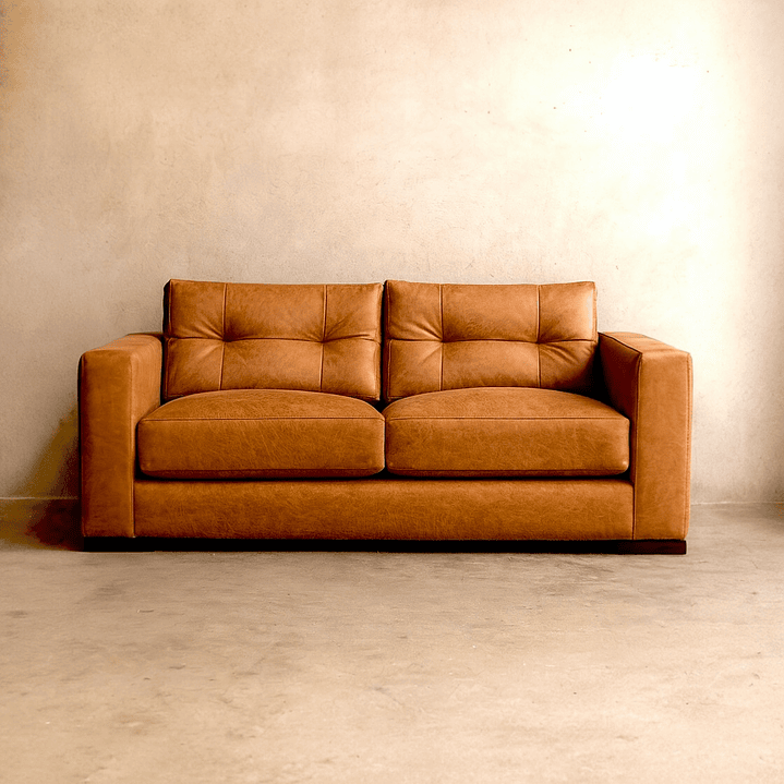 Sofá Roma 30% cuero natural- Disponibilidad inmediata 1