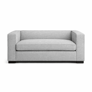 Sofá Cama Mendoza Mini -  Gris claro (Lino Hidrorepelente)
