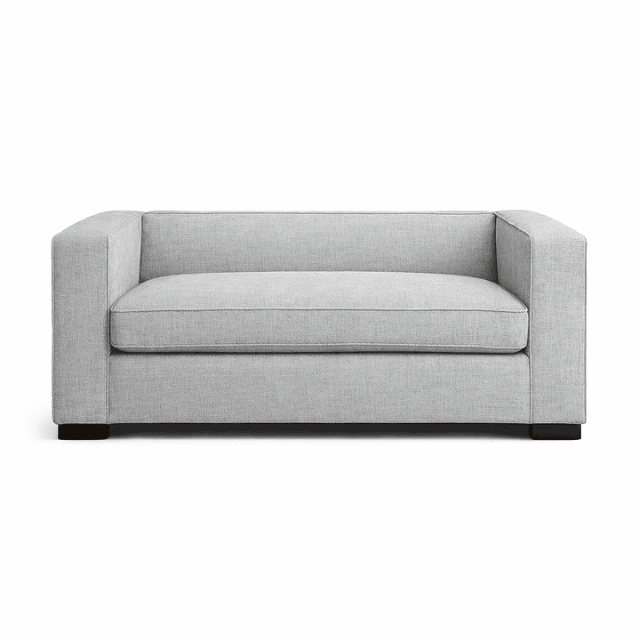 Sofá Cama Mendoza Mini -  Gris claro (Lino Hidrorepelente) 1