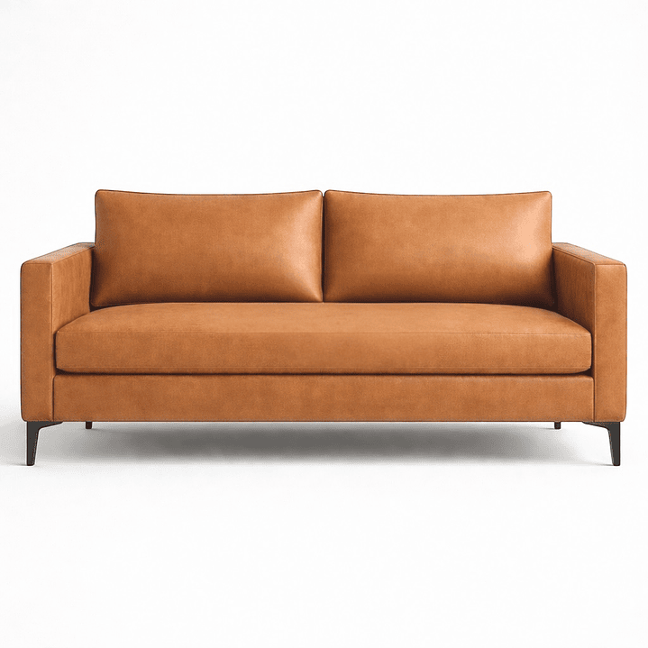 Sofá Osorno 165 cm - 30% cuero natural 1