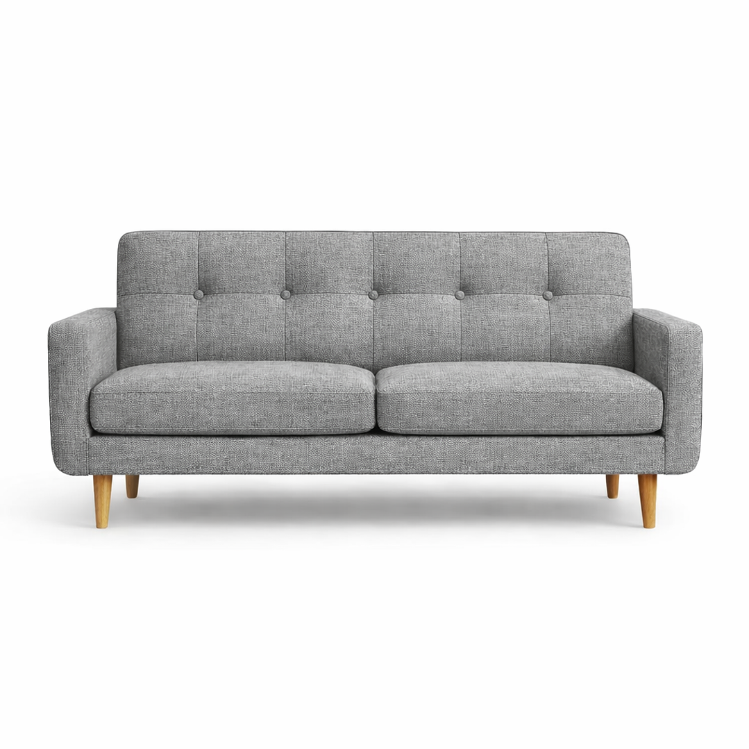 Sofá Valencia 170 cm - Gris medio (Lino Hidrorepelente) 1