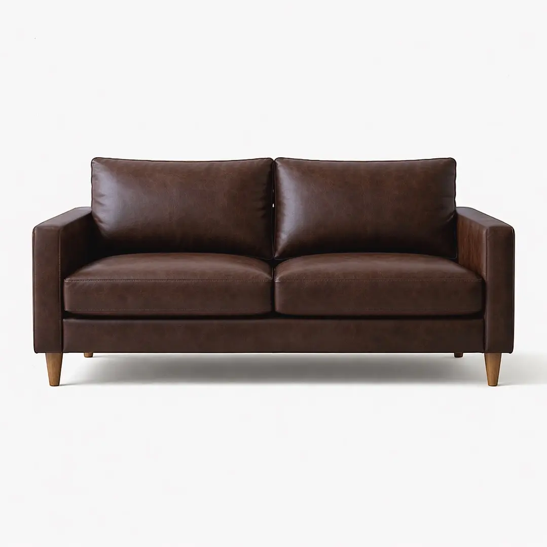 Sofá Chillan 30% cuero natural 2