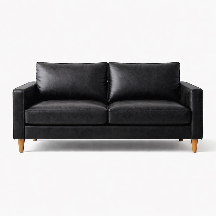 Sofá Chillan 30% cuero natural 3