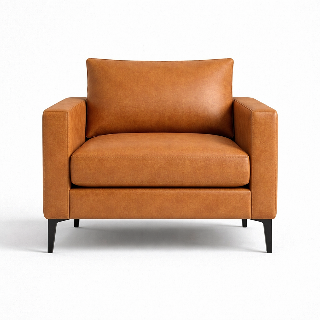 Sofá Osorno 30% cuero natural 4