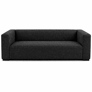 Viena 190cm - Gris Oscuro - Lino Hidrorepelente