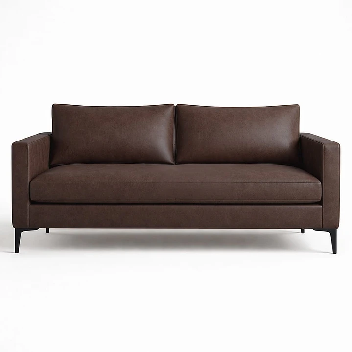 Sofá Osorno 150 cm - 30% cuero natural 1