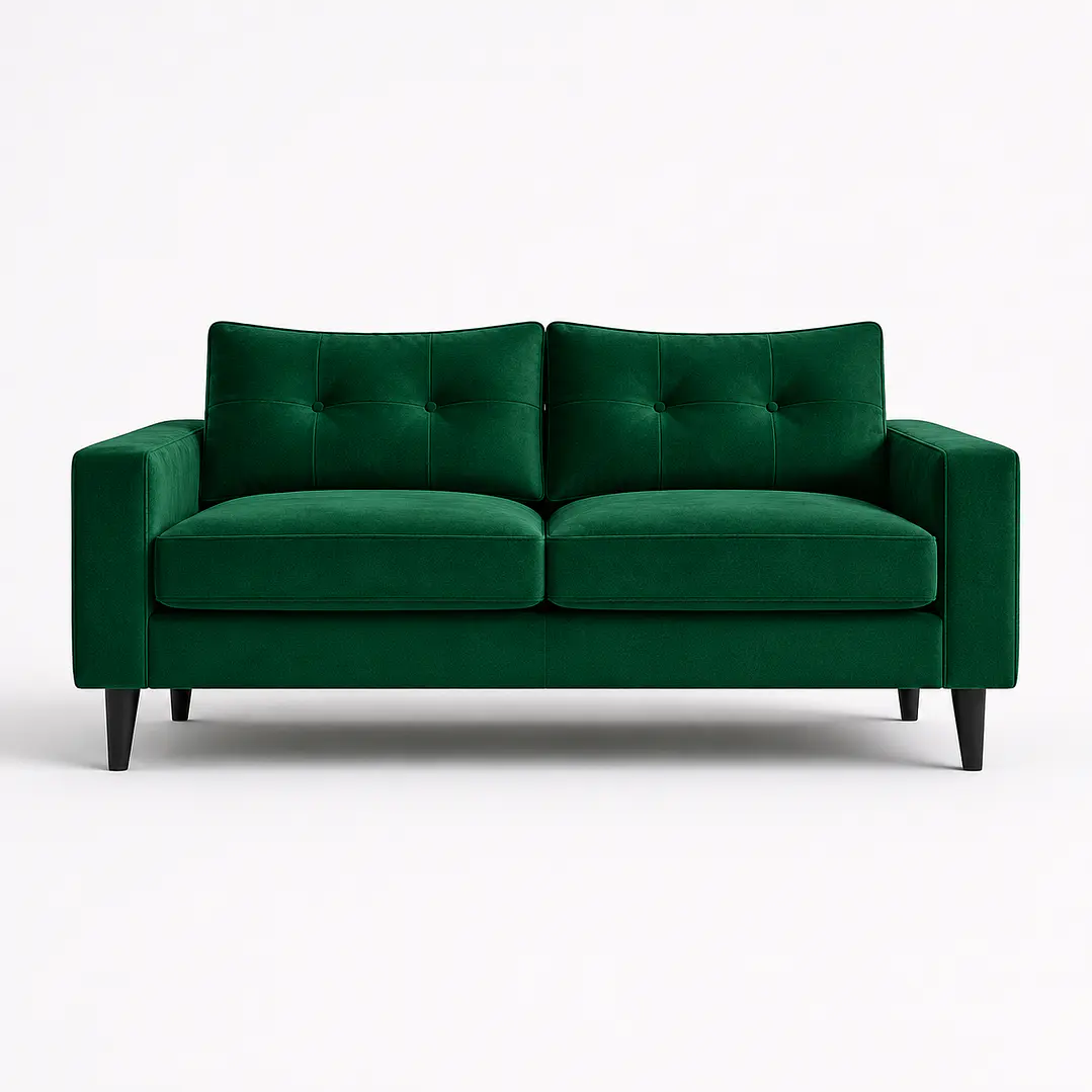 Frutillar 180 cm - Felpa Verde Esmeralda 1