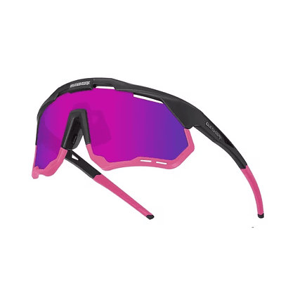 Queshark Valkyria – Gafas de ciclismo mujer 3 lentes UV400