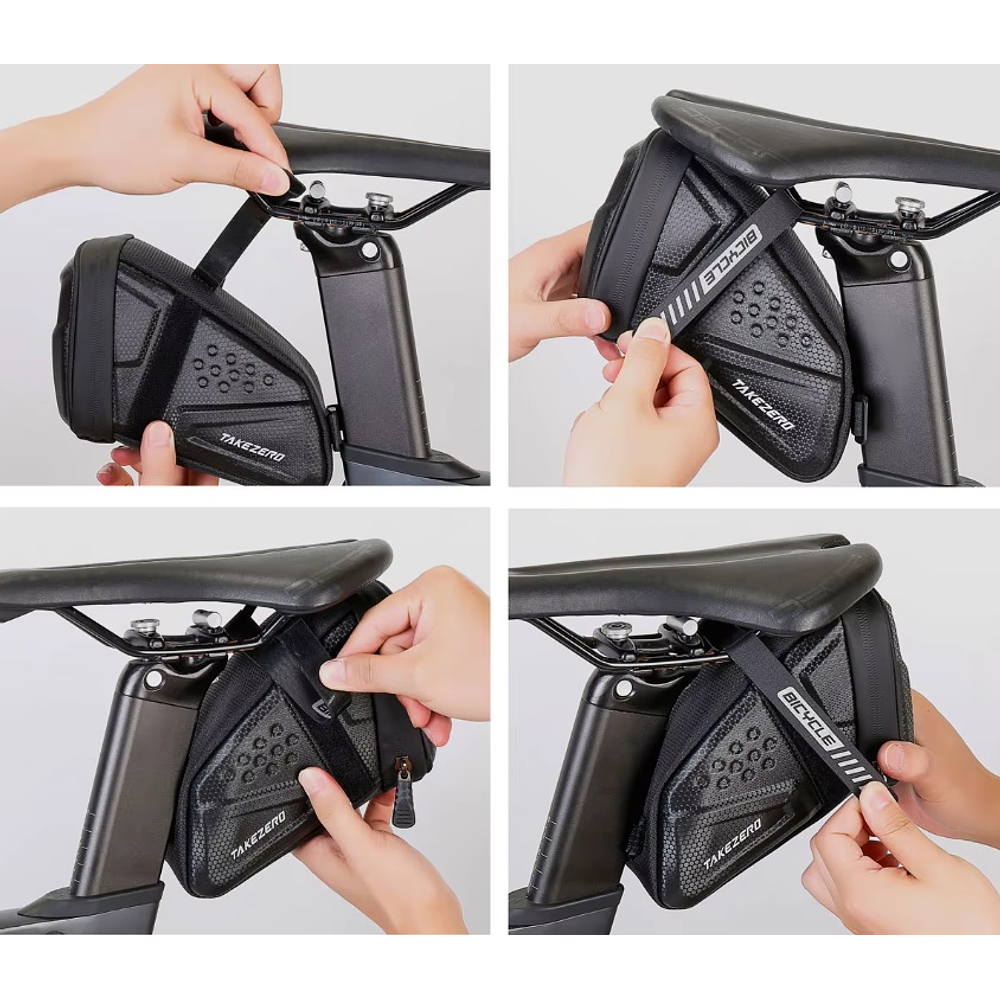 Bolsa de sillín rígida TAKEZERO EVA