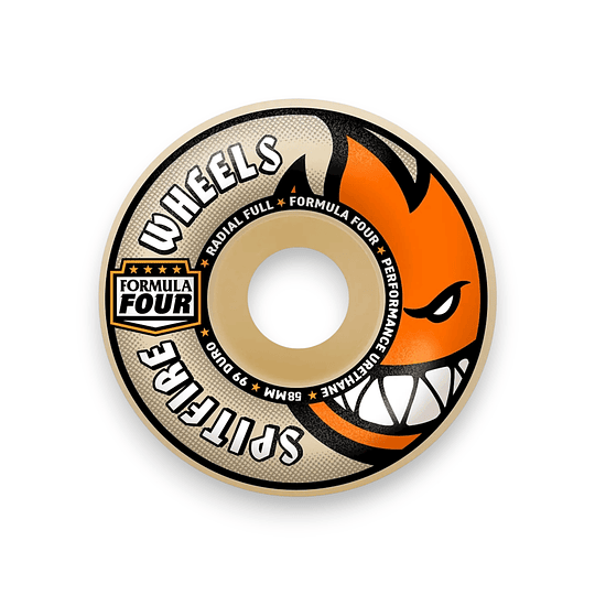 RUEDAS SPITFIRE RADIAL FULL 54MM F4 99 DURO