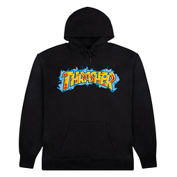 POLERON CANGURO THRASHER GRAFF BLACK