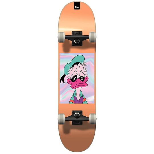 SKATE COMPLETO LIFEPRO DONALD DANK ORGANGE 8.15" 