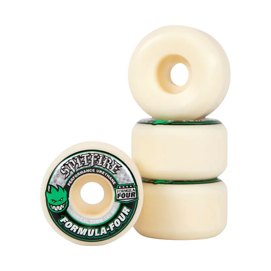 RUEDAS SPITFIRE  F4 CONICAL 101 DURO GREEN