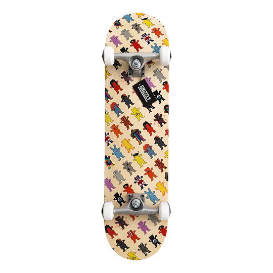 SKATE COMPLETO GRIZZLY 8.15"