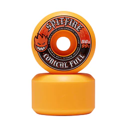 RUEDAS SPITFIRE CONICAL FULL 56MM 99 DURO ORANGE