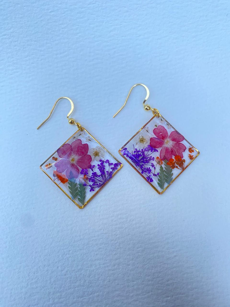 Aros Florales Cuadrados 1