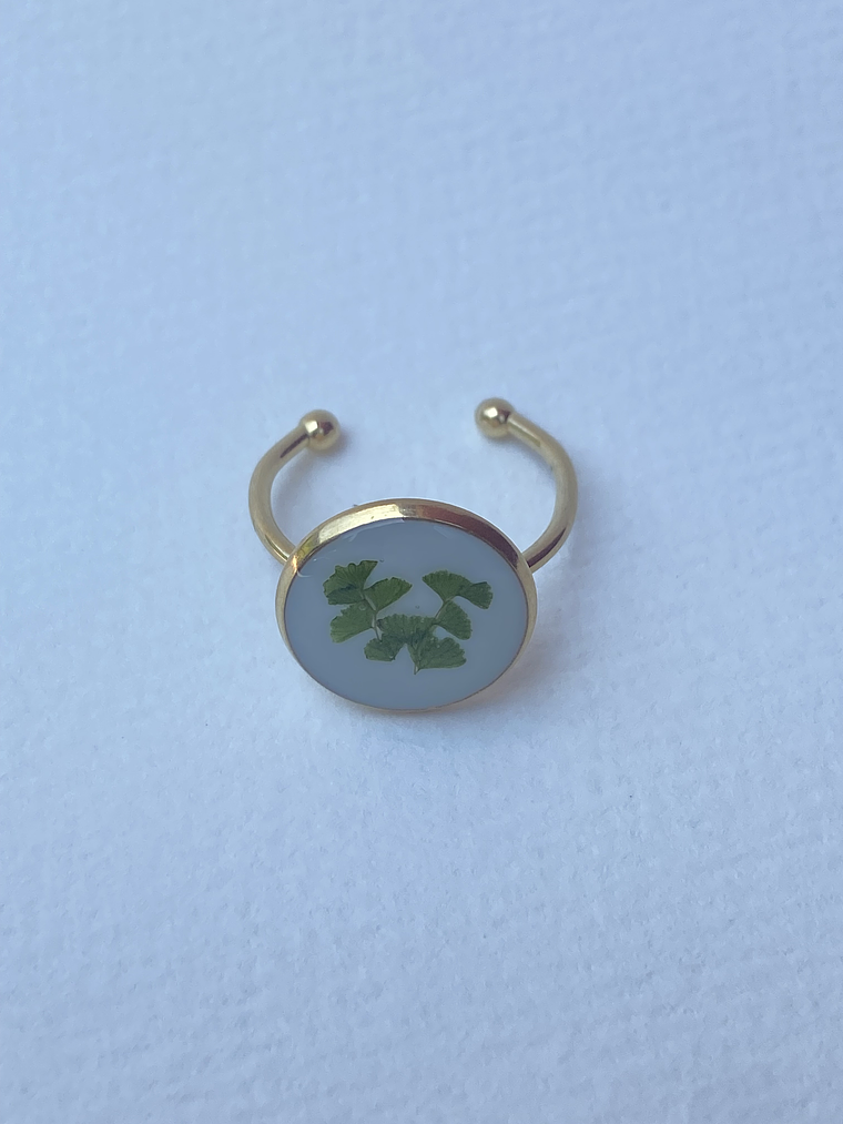 Anillo Palito Negro Dorado 1