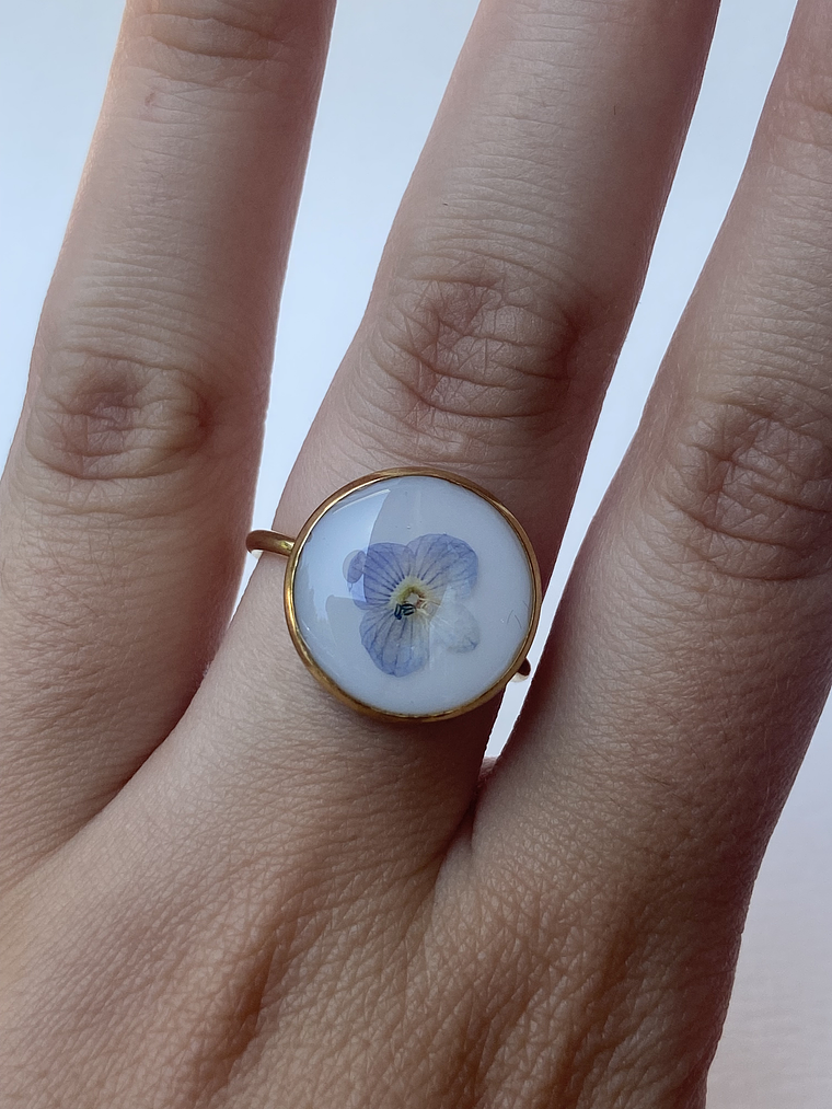 Anillo Verónica Dorado 2